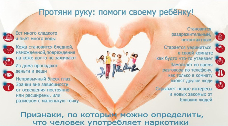 Памятка по профилактике наркомании и распространения наркотиков.